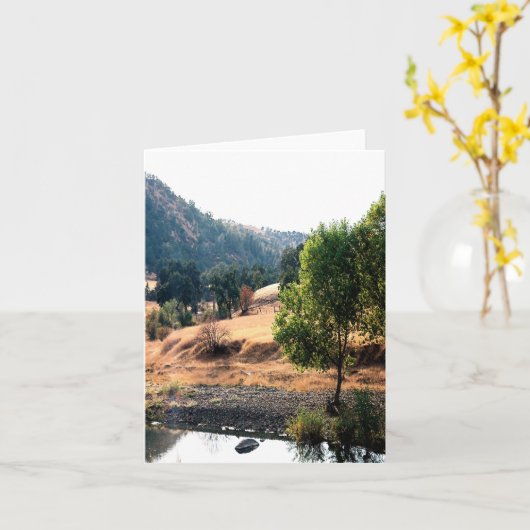 田舎…... カード (黄色い花)