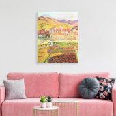 田舎 キャンバスプリント (インサイチュ (リビング))