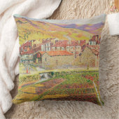 田舎 クッション (ブランケット)