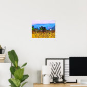 田舎 ポスター (ホームオフィス)