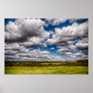 田舎Skyscape ポスター