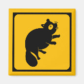 田貫交差点！道路日本の標識 マグネット (正面)