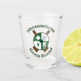 由緒あクールる浅菜にがんビアバンドバイキング ショットグラス