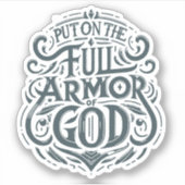 甲冑を着けよ シール (正面)