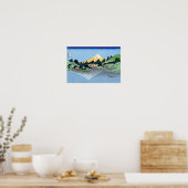 甲州三坂水面, 北斎 ポスター (キッチン)