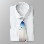 甲州三島越,北斎北斎三島から富士山を望む ネクタイ (タイ)