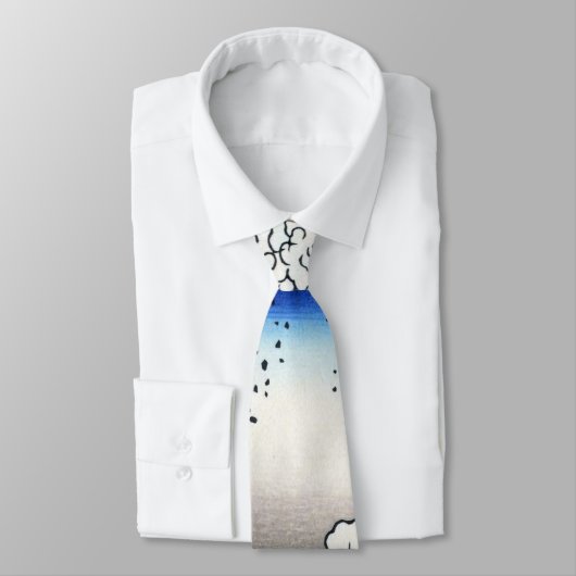 甲州三島越,北斎北斎三島から富士山を望む ネクタイ (タイ)