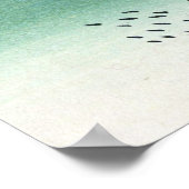 甲州三島越,北斎北斎三島から富士山を望む ポスター (角)