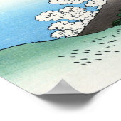 甲州三島越, 北斎 ポスター (角)