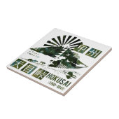 甲州犬目峠 タイル (側面)