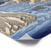 甲斐国の猿橋 ポスター (角)