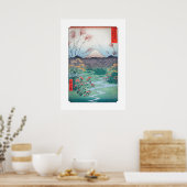 甲斐国大月平野 ポスター (キッチン)