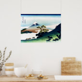 甲斐国犬目峠 ポスター (キッチン)