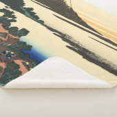 甲斐国葛飾北斎夜明け シェルパブランケット (3/4)