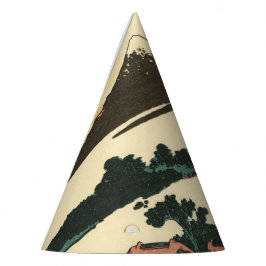 甲斐国葛飾北斎夜明け パーティーハット