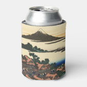 甲斐国葛飾北斎夜明け 缶クーラー (缶正面)