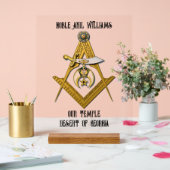 甲板長 アクリルサイン (ウェディング)