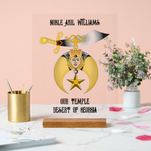 甲板長 アクリルサイン (ウェディング)