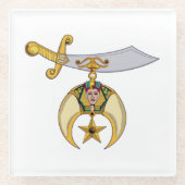 甲板長 ガラスコースター (正面)