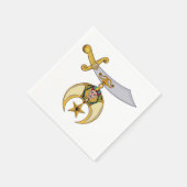 甲板長 スタンダードカクテルナプキン (角)