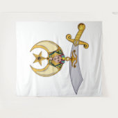 甲板長 タペストリー (正面(横))