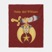 甲板長 フリースブランケット (正面)