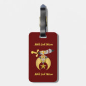 甲板長 ラゲッジタグ (裏面縦)