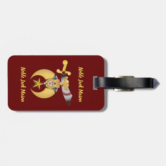 甲板長 ラゲッジタグ (裏面横)