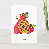 甲殻を持つカメ カード (裏面)