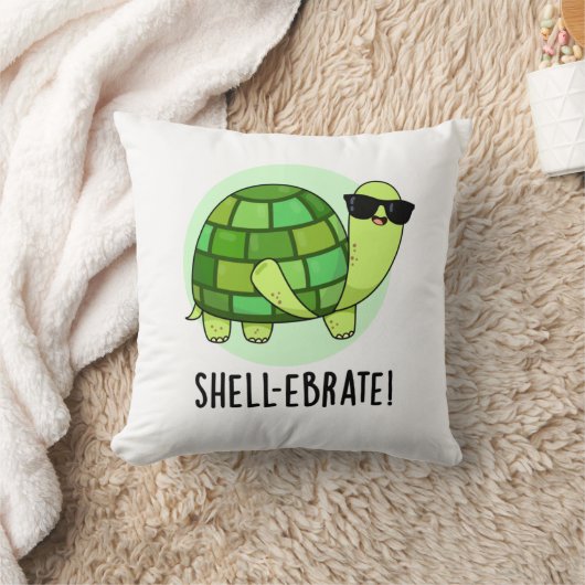 甲殻類のおもしろい亀の子犬 クッション (ブランケット)