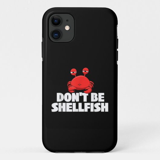 甲殻類のカニ動物愛好家Cr Case-Mate iPhoneケース (裏面)