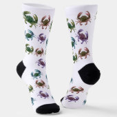 甲殻類カニ甲殻類コアシー海 ソックス (傾斜あり)