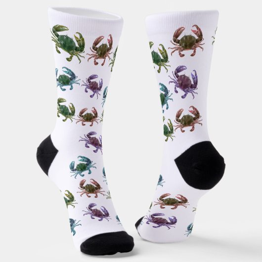 甲殻類カニ甲殻類コアシー海 ソックス (傾斜あり)