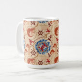 甲殻類コアデザイン コーヒーマグカップ (正面左)