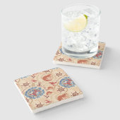 甲殻類コアデザイン ストーンコースター (横)