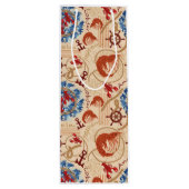 甲殻類コアデザイン ワインギフトバッグ (裏面)