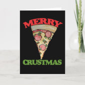 甲殻類メリーのクリスマスピザ シーズンカード (正面)