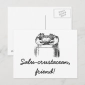 甲殻類 ポストカード (正面/裏面)