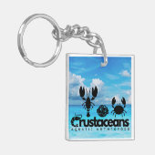 甲殻類 – 水中競技節足動物 キーホルダー (正面左)