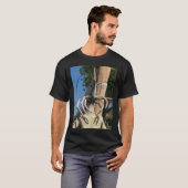 甲殻類AKAロブスターヘッド…仏教地獄 Tシャツ (正面フル)