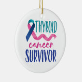 甲状腺がんを克服した人 セラミックオーナメント (右)