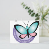 甲状腺がんを克服した人 ポストカード (スタンド正面)