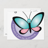 甲状腺がんを克服した人 ポストカード (正面/裏面)