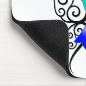 甲状腺がんを克服した部族蝶 マウスパッド (コーナー)