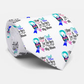 甲状腺がんリボンヒーローマイママ ネクタイ (ロール)