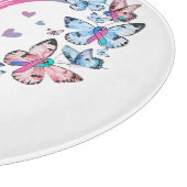 甲状腺がん啓発 私はサバイバーです カッティングボード (角)