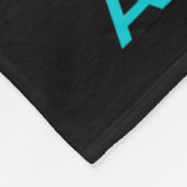 甲状腺がん認識 フリースブランケット (角)