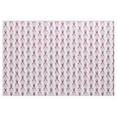 甲状腺癌の認識度のリボン ファブリック (ヤード)