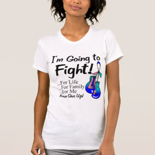 甲状腺癌私は戦おうと思っています Tシャツ