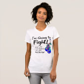 甲状腺癌私は戦おうと思っています Tシャツ (正面フル)